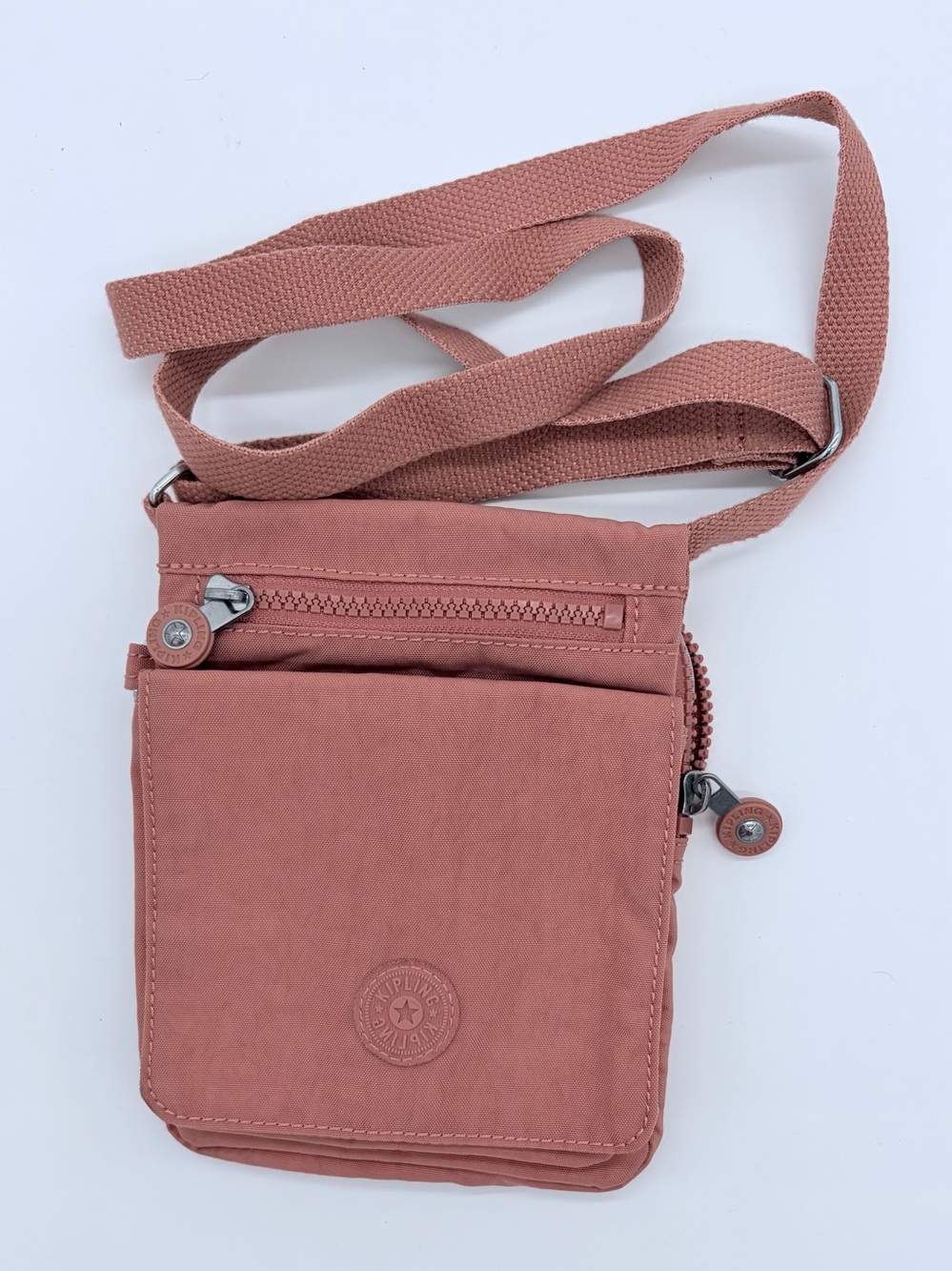 Kipling Small Crossbody Bag in Dusty Rose